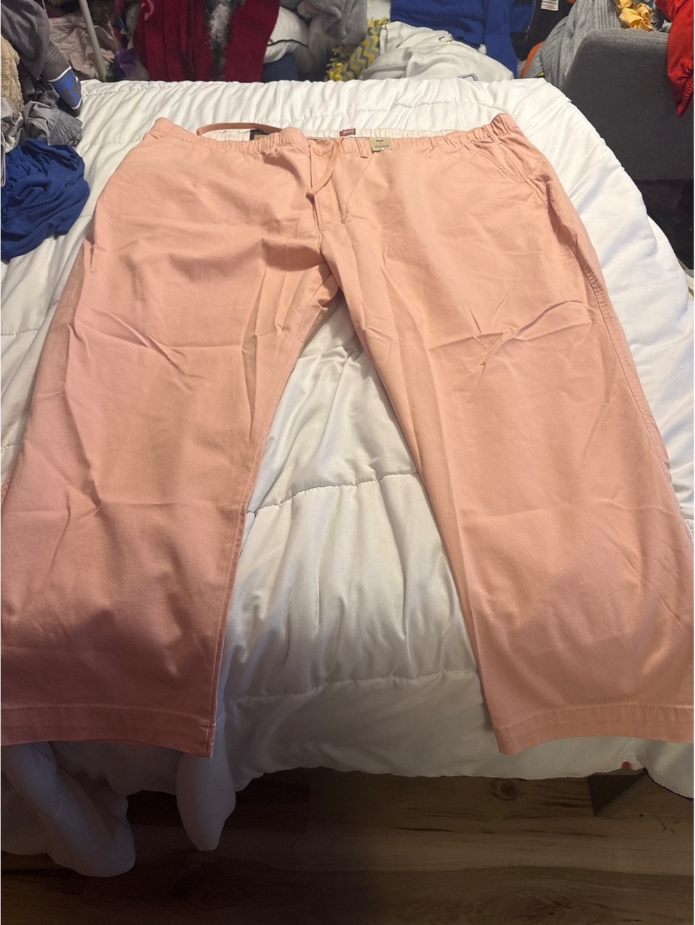 Levi's XX Chino EZ Taper Big & Tall Stretch Pants 5XL Peach